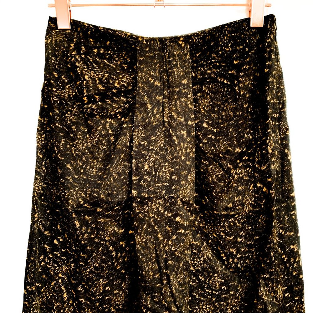 NWT & OTHER STORIES print draped midi skirt 4 - Picture 8 of 8